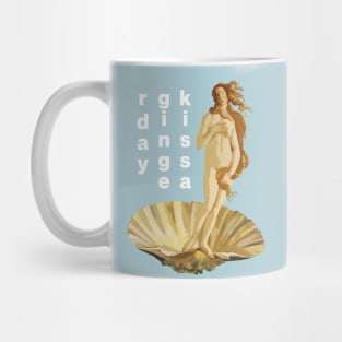 Kiss a Ginger Day - Birth of Venus Redhead Mug